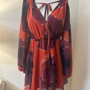 NWOT Hutch lona Floral Mini Dress S